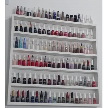Porta esmalte suspenso para exposição de acessorios esmateira