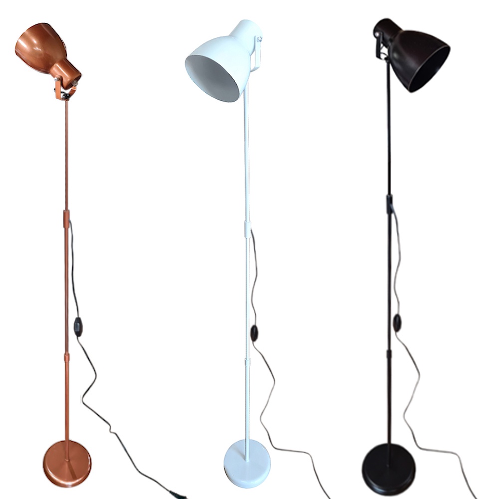 Luminária de Chão articulada ideal para focar a iluminação - Ideal para dentista, manicure - Coluna, tripé de iluminação