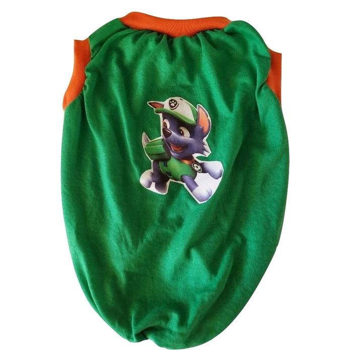 Roupa Pet Cachorro Patrulha Canina Rocky