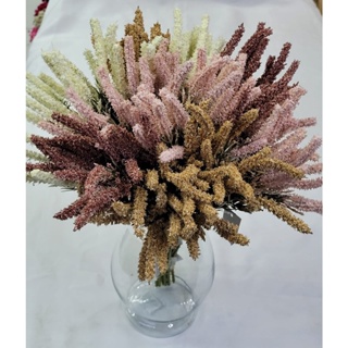 Flor de Trigo Artificial *5Hastes* em Oferta na Shopee