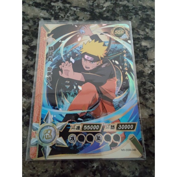 Carta Naruto Oficial Importado (Minato Namikaze) NR-SLR-022