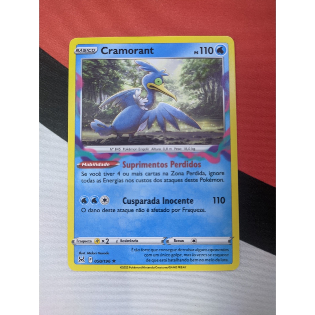 Cartas Raras Origem Perdida Pokémon TCG Card Original Copag - Escorrega o  Preço