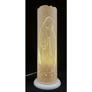Luminária  Nossa Senhora das Graças em pvc 35 cm Bivolt Imagem Religiosa