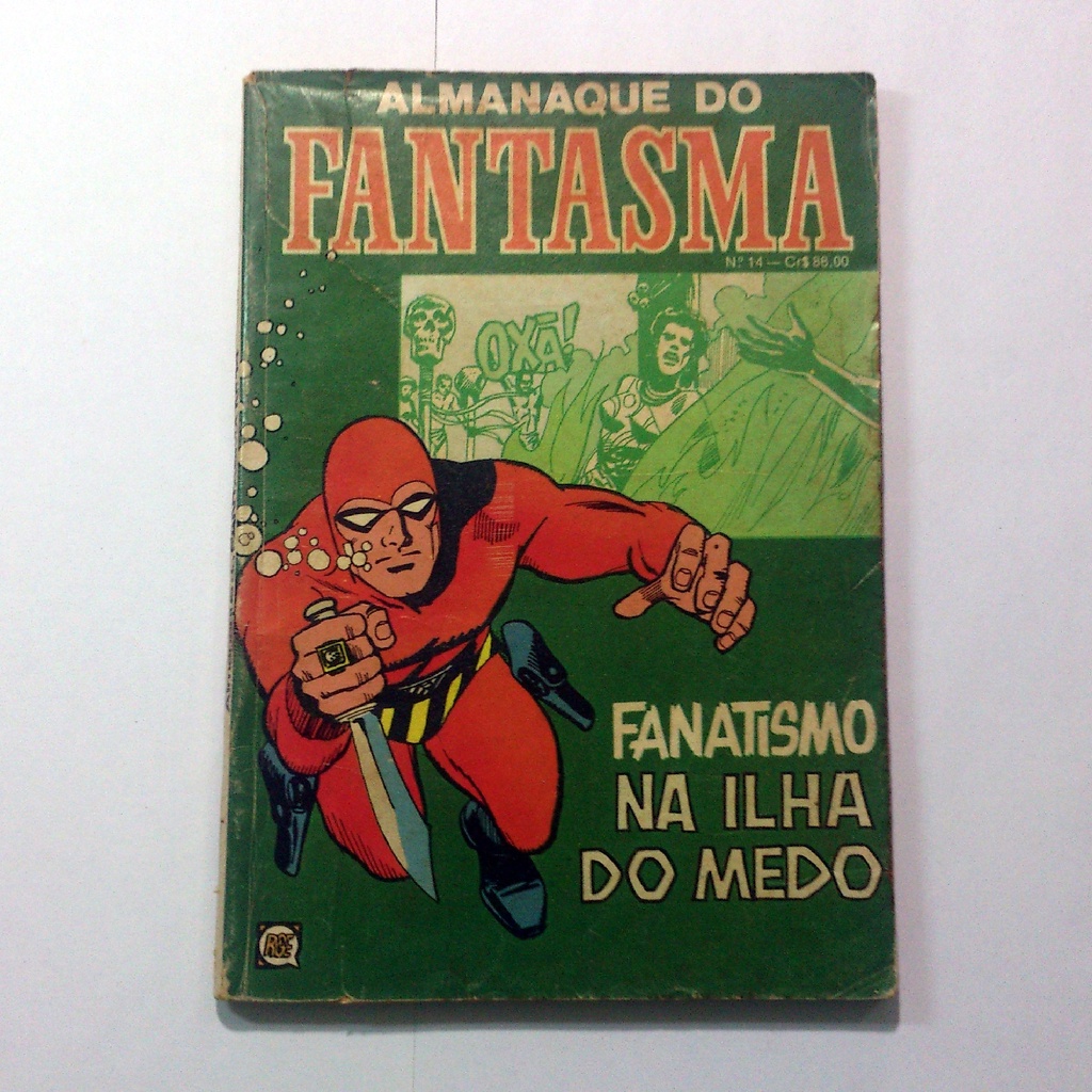 Revista Gibi Hq Almanaque do Fantasma n° 14 julho e agosto de 1981 Rio Gráfica e Editora