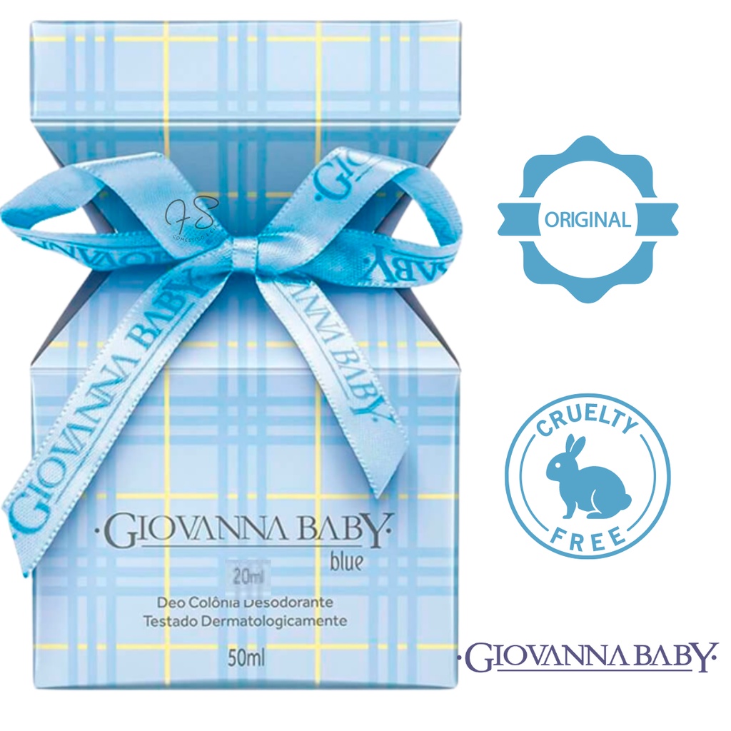 Deo Colônia Giovanna Baby Blue 20ml