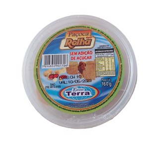 Paçoca tipo Rolha - Zero Açúcar - Doces Terra - 160 g