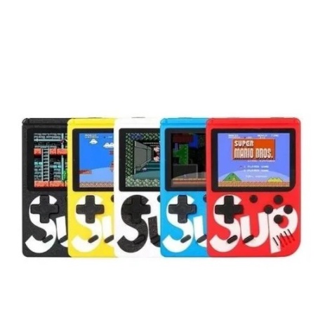 DC Mini Game Sup Game Box 500 in 1 Plus Portátil Com 400 Jogos envio imediato