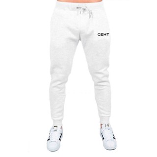Calça Academia Jogger Moletom Slim Treino Academia Unissex Calça Academia Jogger Moletom punho barra e Cordão Ajustável Adulto Masculino Feminino