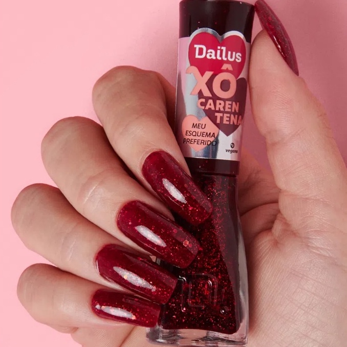 Esmalte Xô Carentena Glitter Meu Esquema Preferido Dailus