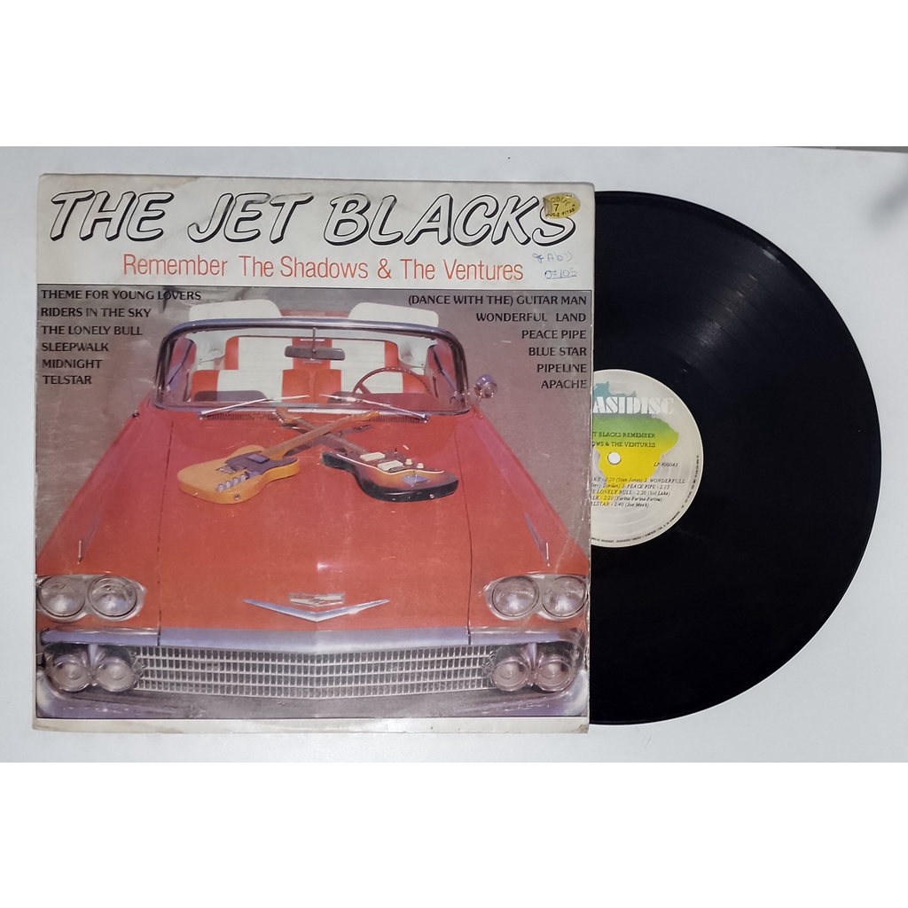 LP - The Jet Blacks - Remember The Shadows & The Ventures