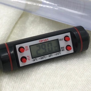 Oferta Termômetro Digital Culinário Tipo Espeto Alimentos Cozinha Mede de 50ºC a 300ºC CLINK