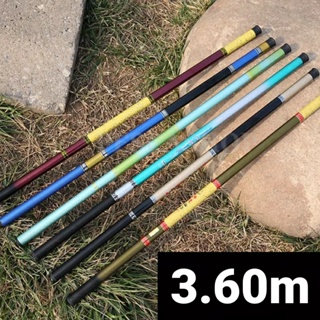 Vara Telescópica Lisa 3,60M - 40% Carbono - C.W 8-18lbs - Cmik em Oferta na Shopee