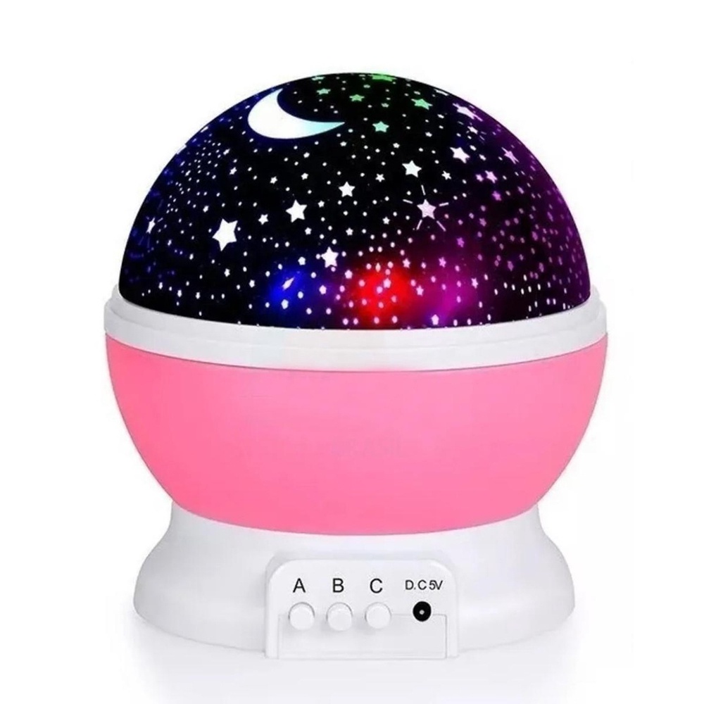 Luminária Projetor Luminária Estrela 360º Galaxy Abajur Star Master Pronta Entrega