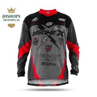 Camisa Motocross Trilha Bike Protork Insane X Manga Longa Pesonalizada Unissex Promoção