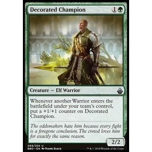 Decorated Champion - Magic The Gathering