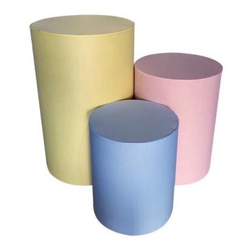 Trio de Capas para Cilindro DECORAÇÃO de Festa Tema Jardim Linda Cor em Oferta na Shopee