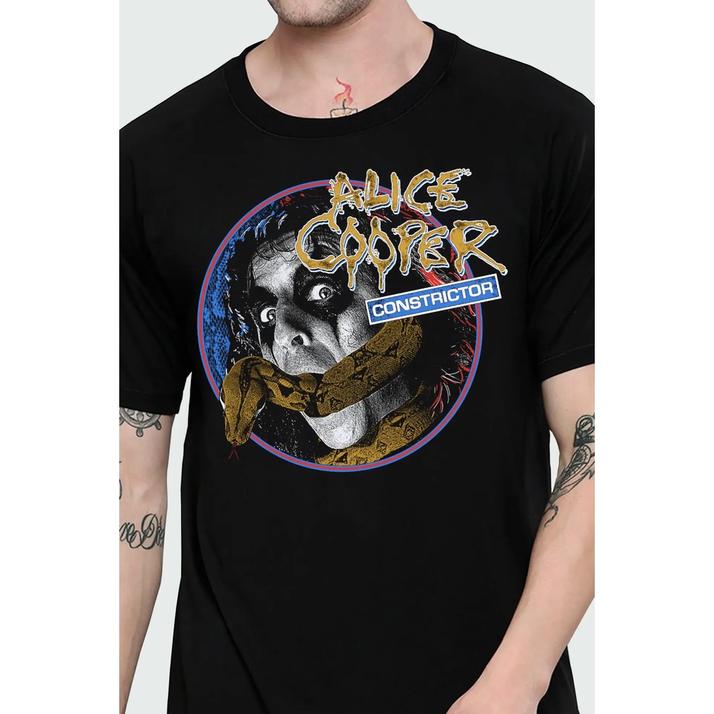 Camiseta Alice Cooper Constrictor Oficial Licenciado OF0052