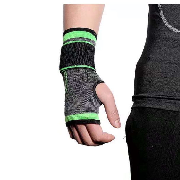 Par de Munhequeira D/Pulso Tendinite Ortopedica Compressão Ajuste