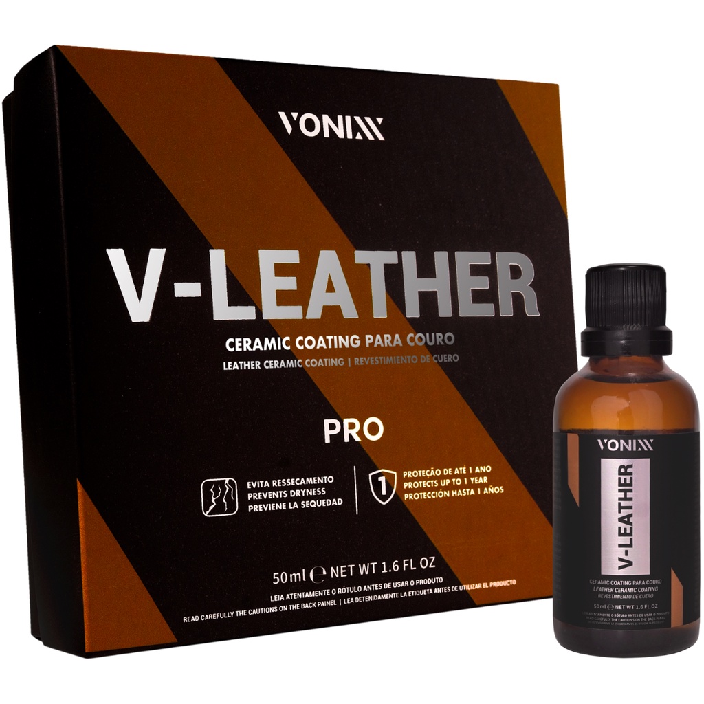 V-Leather Pro Vonixx Vitrificador para Banco de Couro Ceramic Coating