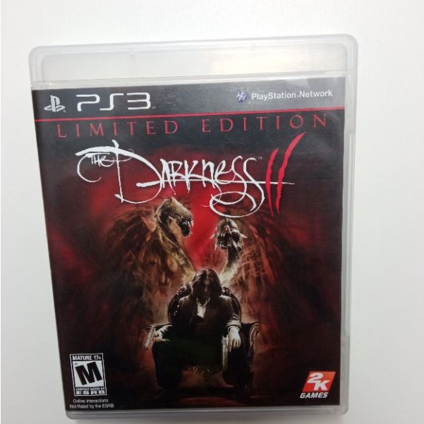 Jogo The Darkness II limited Edition PS3 original mídia física seminovo