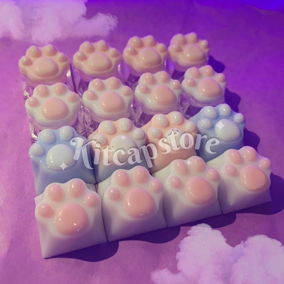 Squishy mochi keycaps! : r/keycaps