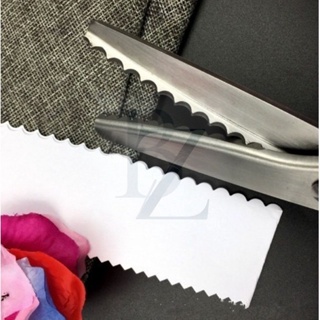 Tesoura de Picotar Ondulada Profissional Scrap Tecido Feltro em Oferta na Shopee