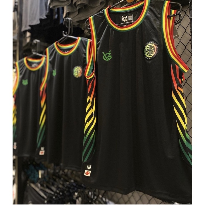 REGATA VASCO MASCULINA BLACK RASTA VG
