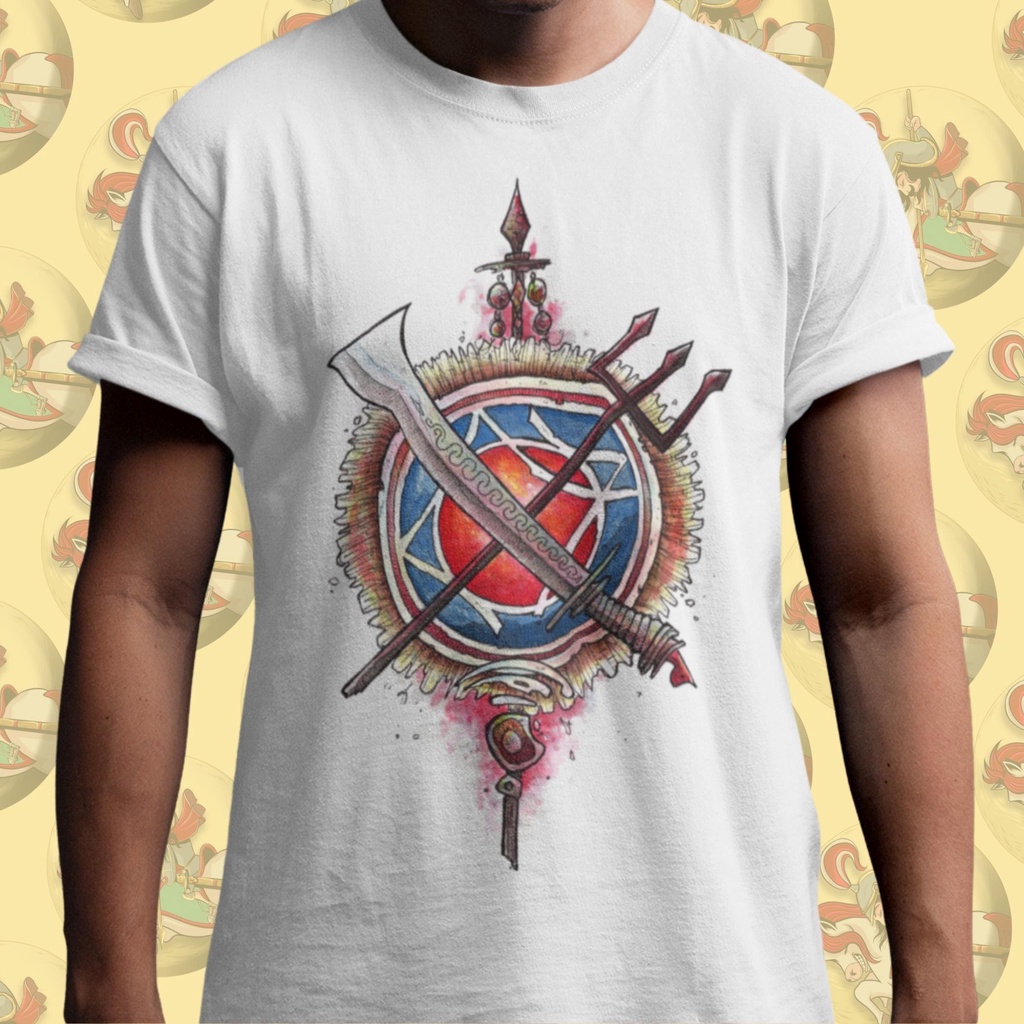 Camiseta Premium Religiosa Orixás Umbanda Candomblé Ogum Xoroquê Algodão 30.1 Arte 128