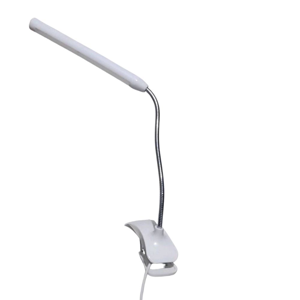 Luminária De Escritório Com Garra Presilha Manicure Maquiagem Leitura