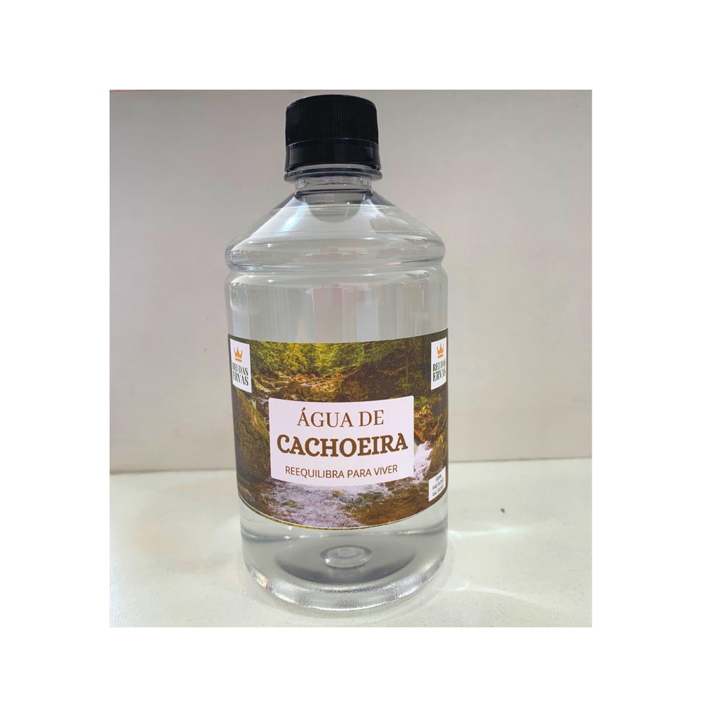 Água de Cachoeira 500ml Reequilíbrio Limpeza Umbanda Candomblé em Oferta na Shopee