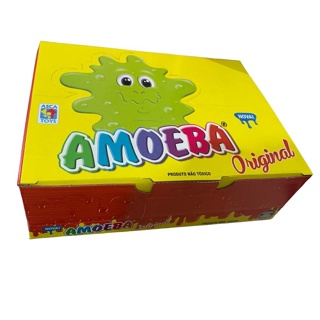 Caixa De Amoeba Original 12 Unidades Imperdível Coloridas Geleia Slime Massinha - Crianças Asca Toys em Oferta na Shopee