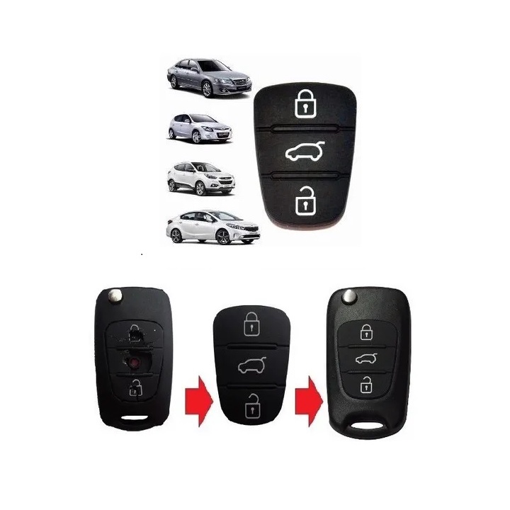 Capa Chave Hyundai I30 / Ix35