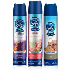 Spray Neutralizador Odorizador De Ambiente Puro Ar 400ml Aerossol Várias Fragrâncias Lar Cheiroso