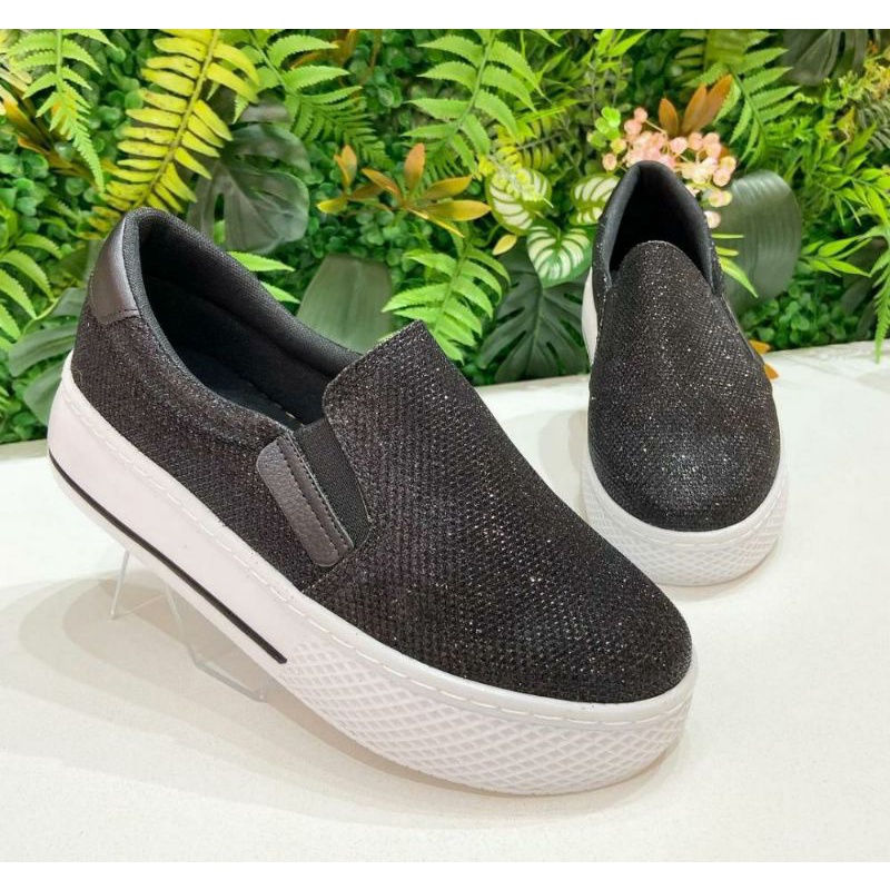 Slip Preto com Gliter - HELI BELLA'S