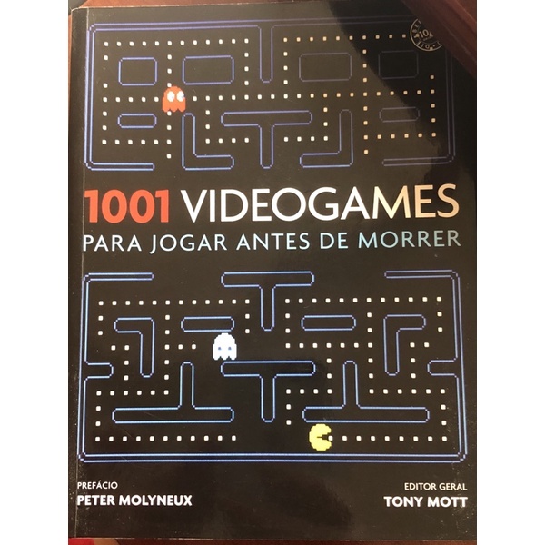 Promoção do Livro 1001 videogames para jogar antes de morrer
