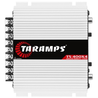 Módulo Amplificador Taramps TS 400x4 400W RMS 4 Canais 2 Ohms TS400 Potencia 400 Pequeno em Oferta na Shopee