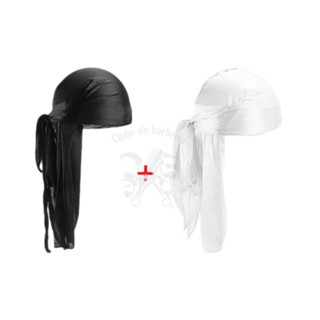 kit 2 Durag SILKY cetim dureg waves bandana