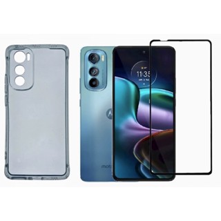 Capa Capinha + Película de Vidro 3D Moto Edge 30
