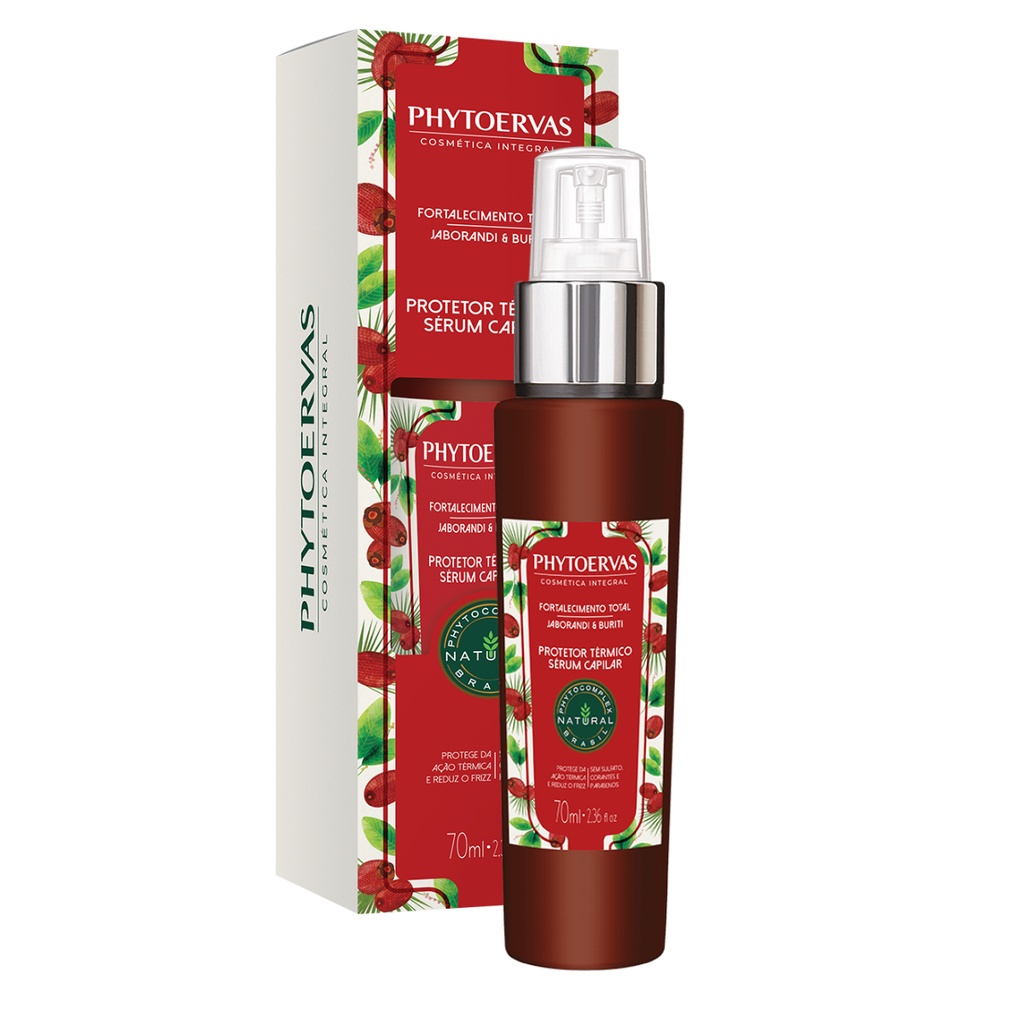 Protetor Termico Serum Capilar Fortalecimento Phytoervas 70Ml