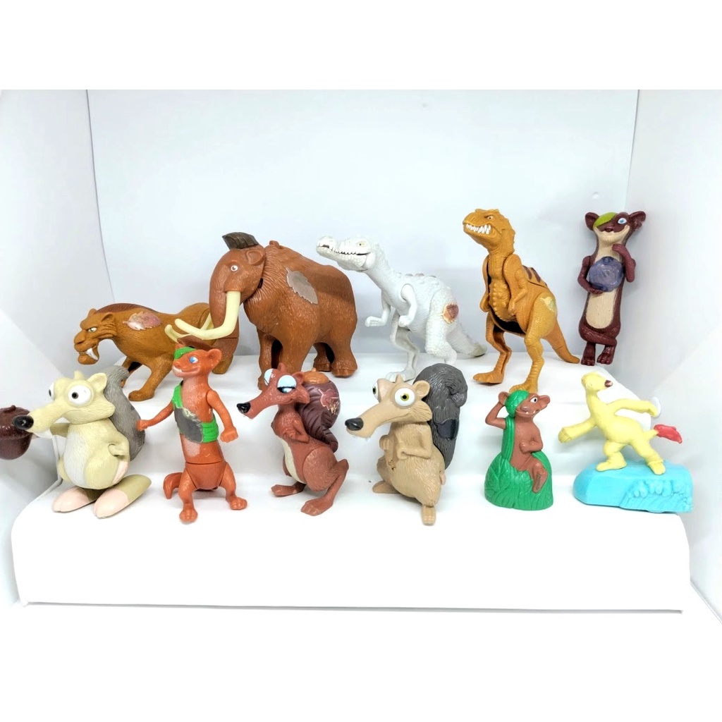 Coleção Bonecos Era do Gelo Folha McDonalds e Outros