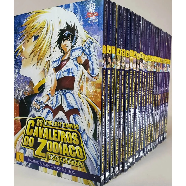 Manga Cavaleiros do Zodiaco - Lost Canvas - Cdz - Vários Volumes(1 ao ...