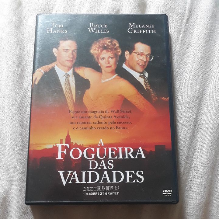 A fogueira das vaidades dvd brian de palma tom hanks bruce willis
