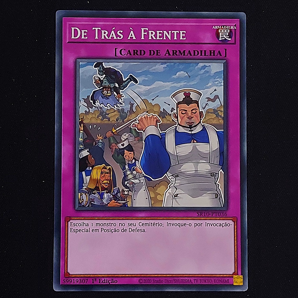 De Trás à Frente Yugioh Original