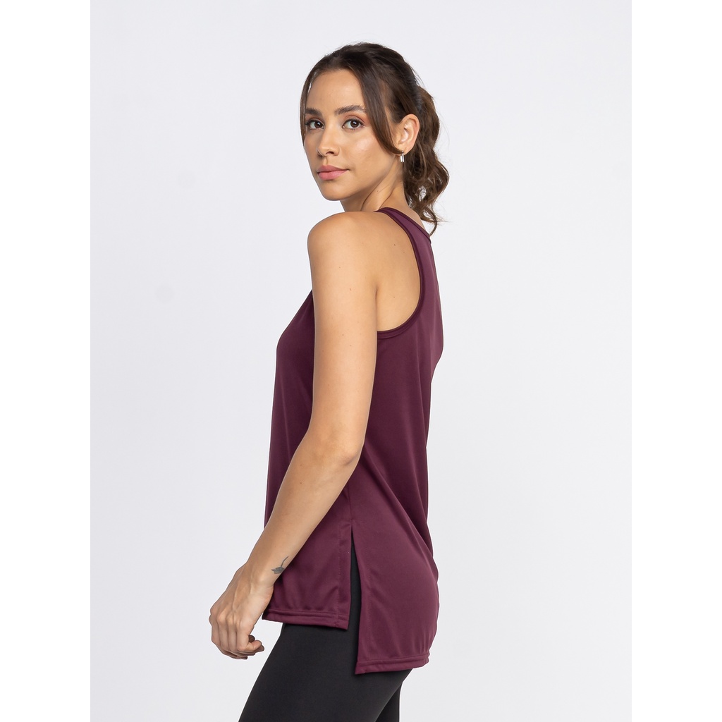 Regata Feminina Dry Fit Tapa Bumbum Regatinha Fitness Academia Sobre Legging Mullet