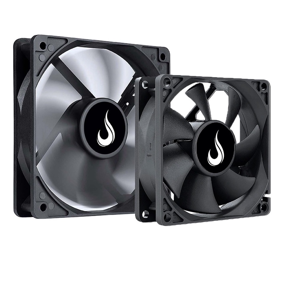 Cooler Fan Ventoinha Para Pc Gabinete Gamer Rise Mode 120mm (12cm) e 80mm (80cm) Molex E 3 Pinos