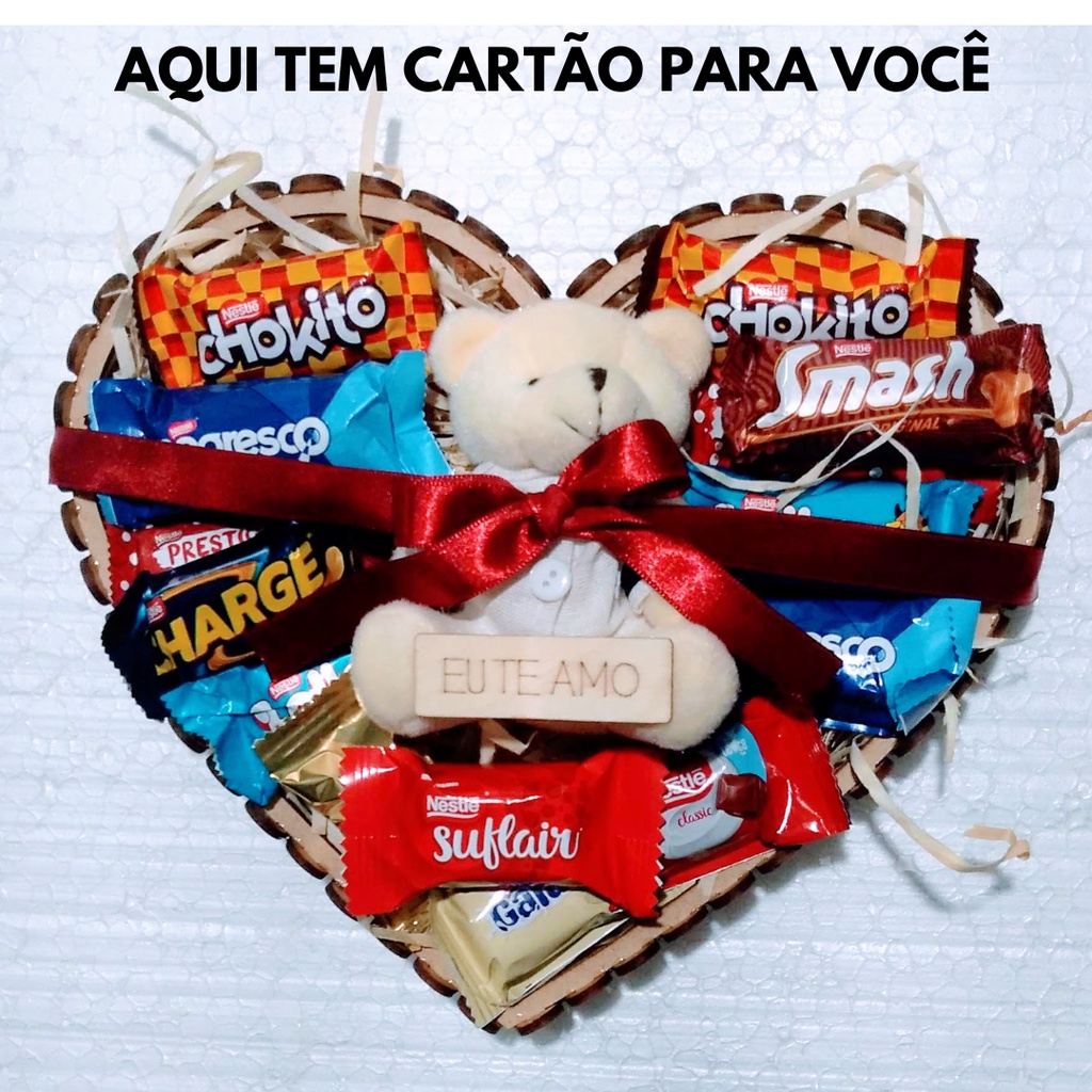 Cesta De Chocolate Presente Namorado Shopee Brasil