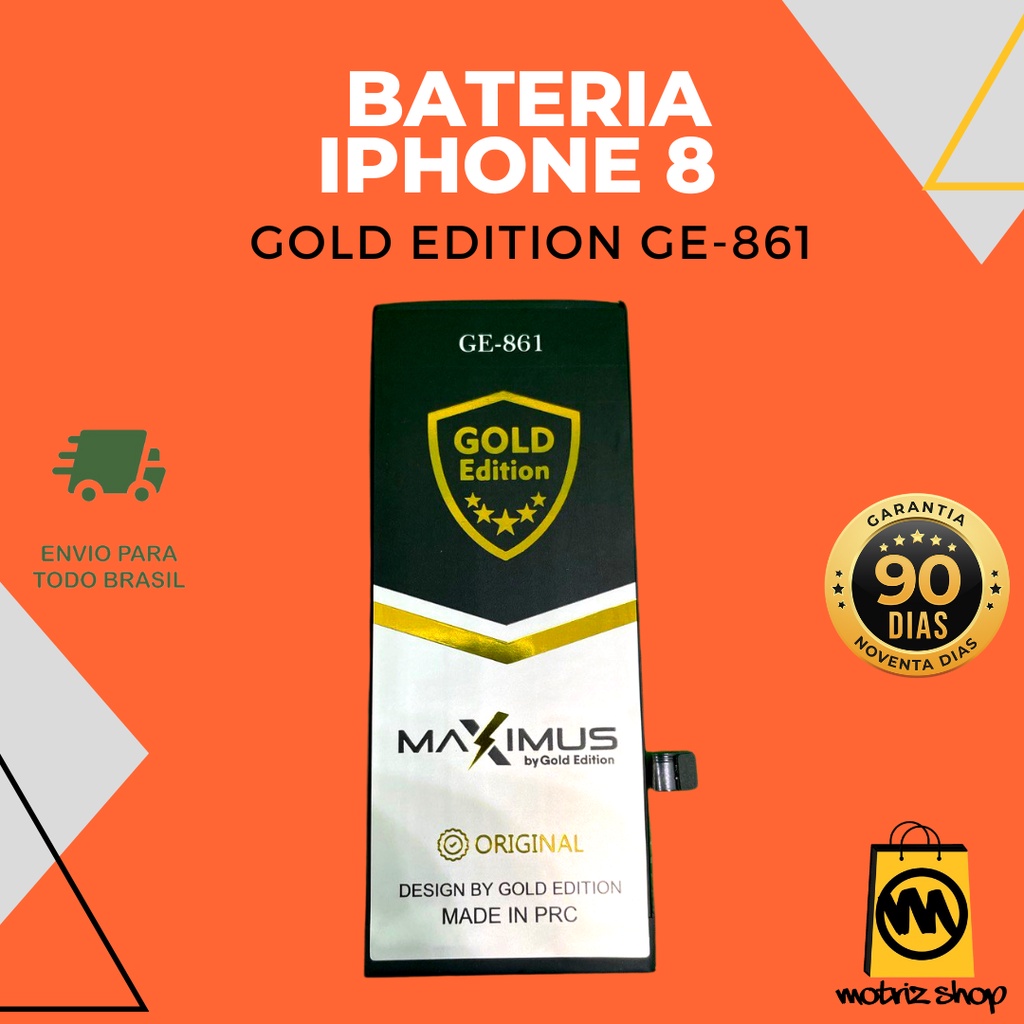 Bateria Iphone 8G Gold Edition GE-861