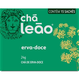 Chá Leão Erva Doce 24g em sachês - 15 Unidades