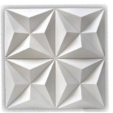 Forma de gesso 3d Mini Cullinans 40x40cm ABS 1,5mm Molde para gesso/cimento 3d