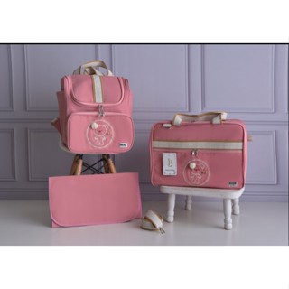Bolsas de bebê Ursinho, Kit Maternidade 3 peças, Ianca Baby